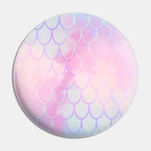 Rainbow Mermaid Scales Pin