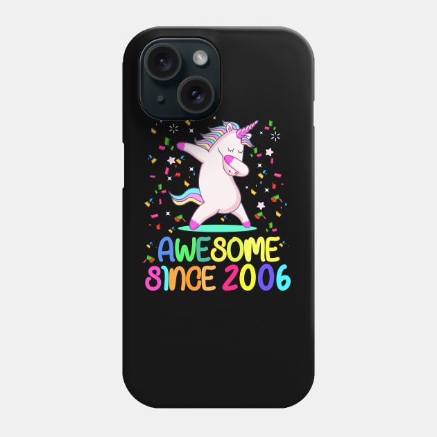 Unicorn Birthday Phone Case by Realfashion