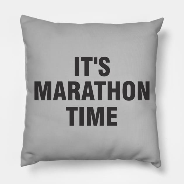 Marathon Pillow by Dale Preston Design