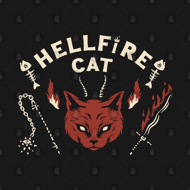 Hellfire Cat by Scaryzz