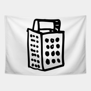 Retro Cheese Grater Tapestry