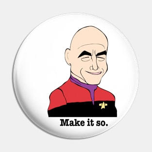 JEAN-LUC PICARD FAN ART! Pin