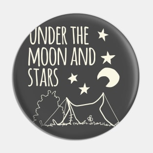 Under The Moon And Stars Pin