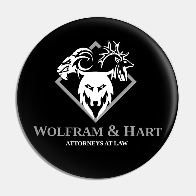 Wolfram and Hart Attorneys at Law Pin by Meta Cortex