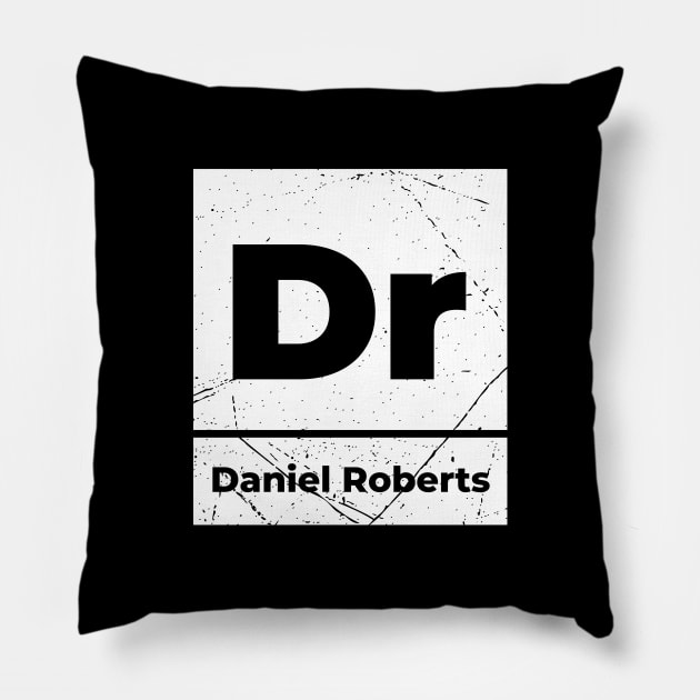 Dr Chemistry Periodic Table Pillow by Science Puns