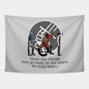 We Bump Back (light backgrounds) Tapestry