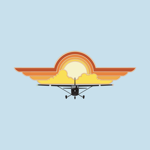 Cessna Sunset by Kassi Skye