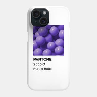 Purple boba Phone Case