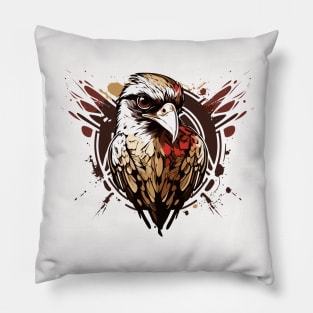 Graffiti Paint Falcon Bird Creative Pillow