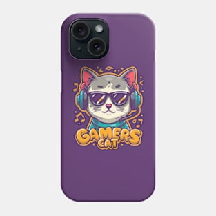 Gamers cat Phone Case