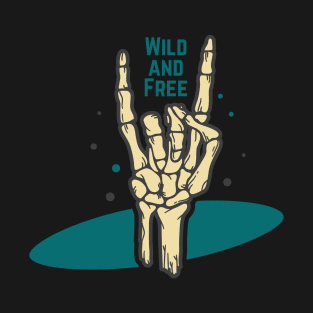 Sign of the Horns Wild & Free T-Shirt