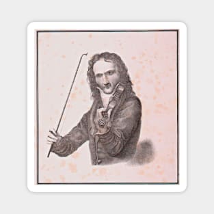 Paganini portrait Magnet