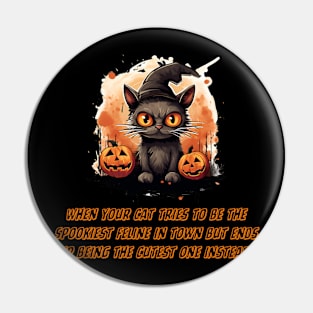 Halloween Kitty Pin