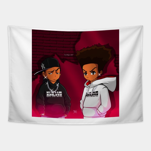 Black lives matter Tapestry by Floridart