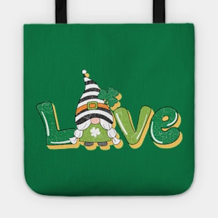 love st patricks days dwarf Tote