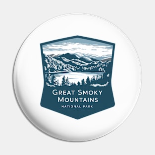 Great Smoky Mountains National Park Beautiful Landscape Pin