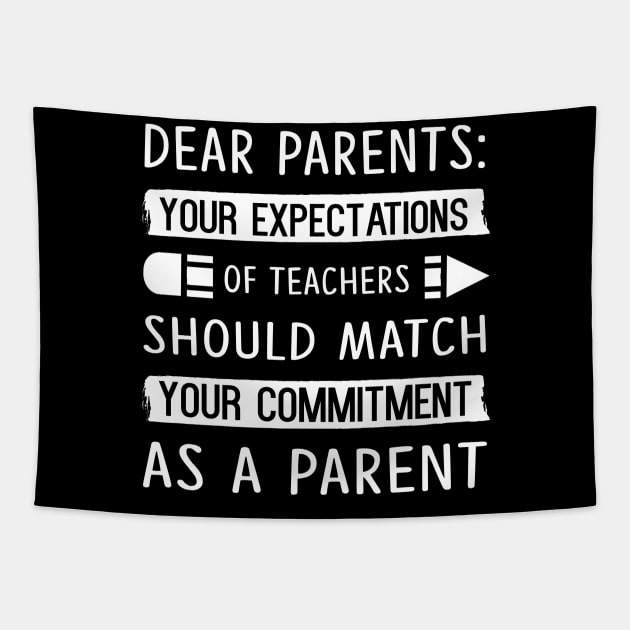 Your Commitment As A Parent Tapestry by Simpsonfft