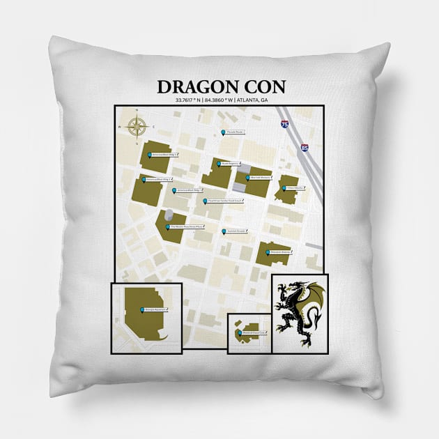 Coordinates Pillow by SerenityDiscord