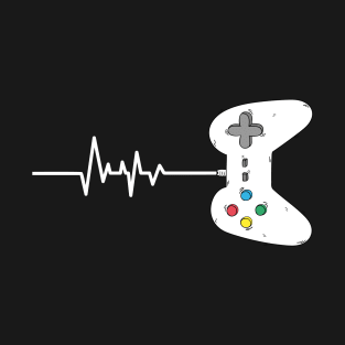 Gamer's Heart Beat T-Shirt