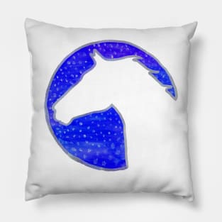 Horse silhouette Pillow