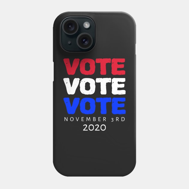 Vote 2020 - US Presidential Election Phone Case by mikepod