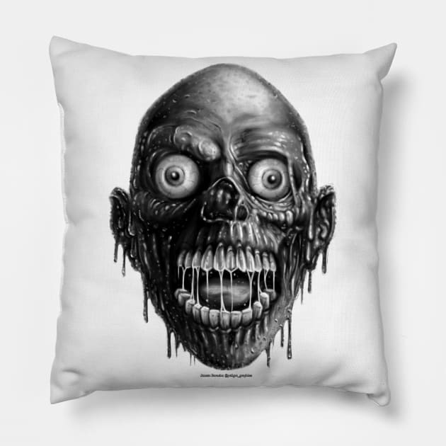 The Return of the Living Dead Pillow by PeligroGraphics