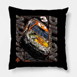 Austin Dillon Black Car Pillow