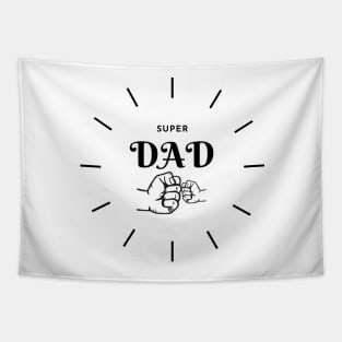 super dad best gift Tapestry