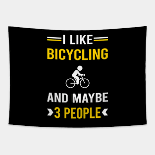 3 People Bicycling Bicycle Bicyclist Cycling Cycle Cyclist Tapestry