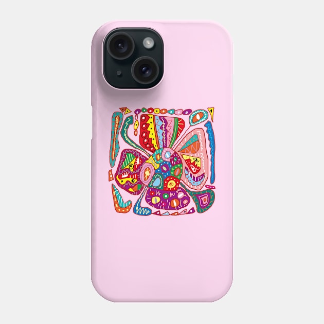 Abstract floral Phone Case by EunsooLee