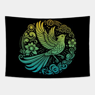 Legendary bird ancient creatures Tapestry