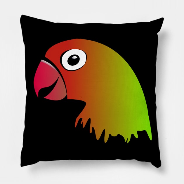 lovebird Pillow by gungsan