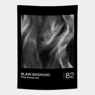 Alain Bashung / Minimalist Graphic Artwork Fan Design Tapestry