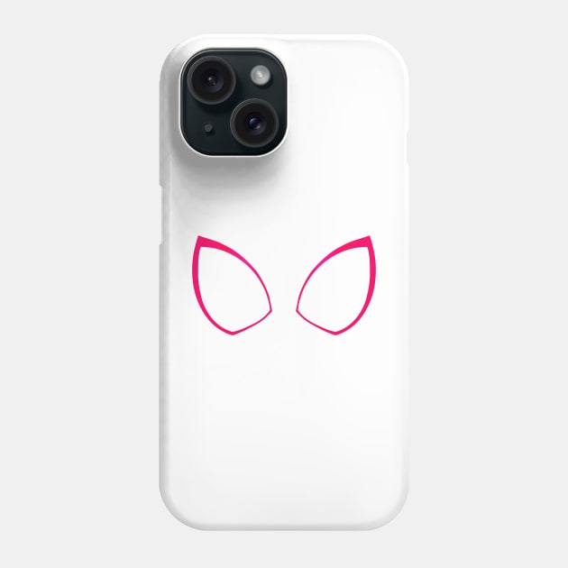 Pink eyes Phone Case by blinky2lame