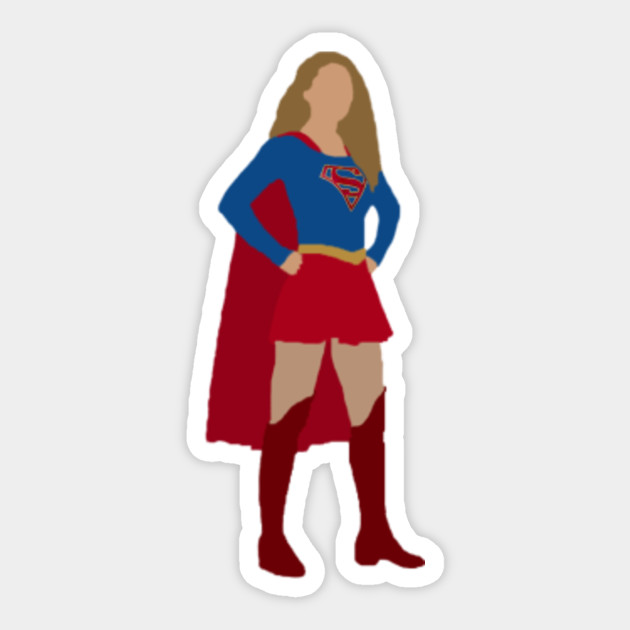 supergirl - supergirl - sticker | teepublic