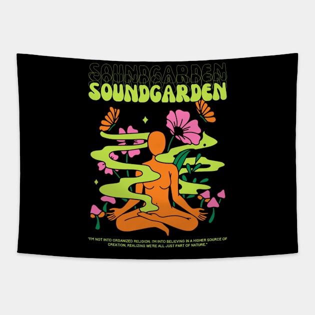 Soundgarden // Yoga Tapestry by Mamamiyah