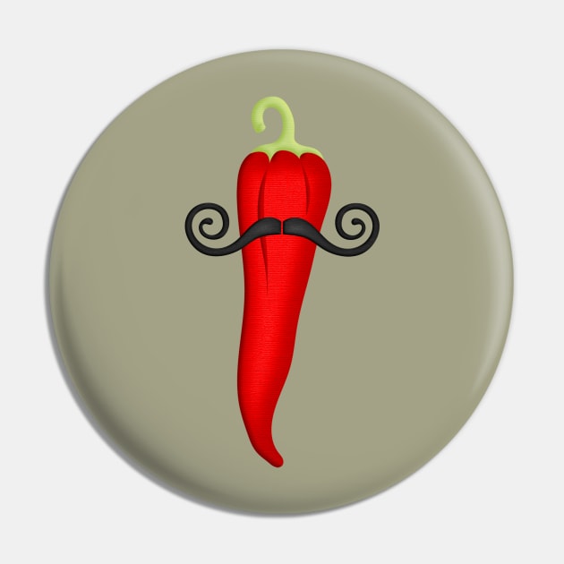 Hot Stuff - Cinco de Mayo Pin by PeppermintClover