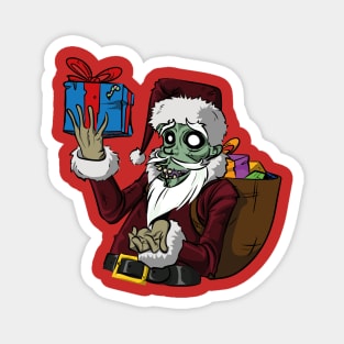 Creepy Santa Clauss Magnet