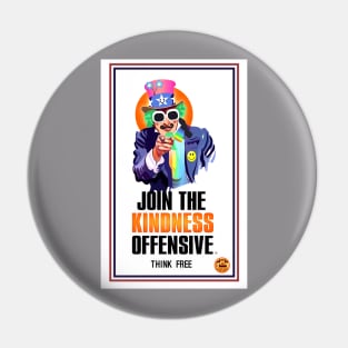 JOIN THE KINDNESS OFFENSIVE Pin