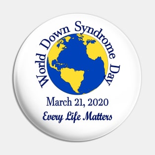 World Down Syndrome Day Pin