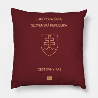 Slovakia passport Pillow