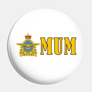 Bold design for anyone whose Mum or Dad serves in the Canadian Armed Forces Pin