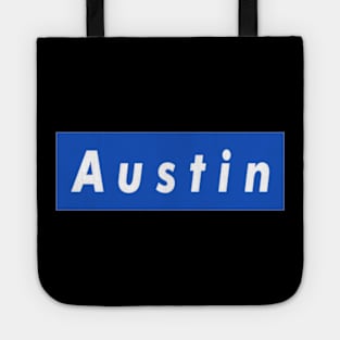 A u s t i n Box Logo Tote