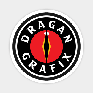 DRAGAN GRAFIX Online Marketing Dragon's Eye Logo Design Magnet