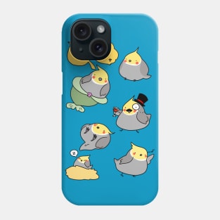 Cockatiel and Canaries Phone Case