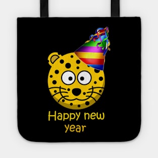 lion happy new year Tote