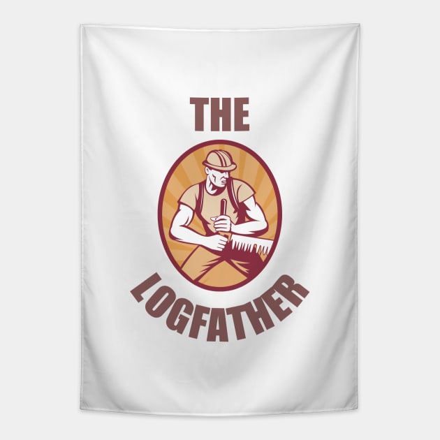 The Logfather - Logger Tapestry by taurusworld