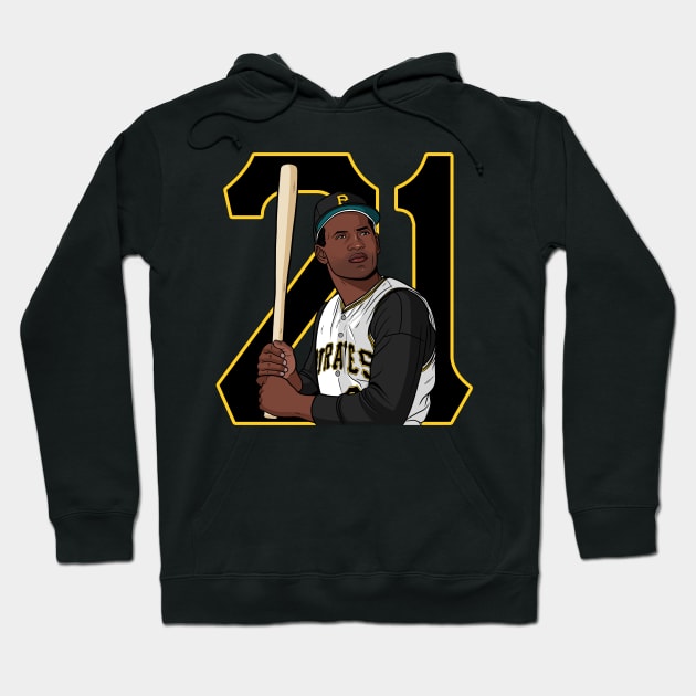 Pittsburgh Pirates Roberto Clemente Number 21 Shirt, hoodie