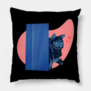 Sneaky Cat Spooky~ Pillow