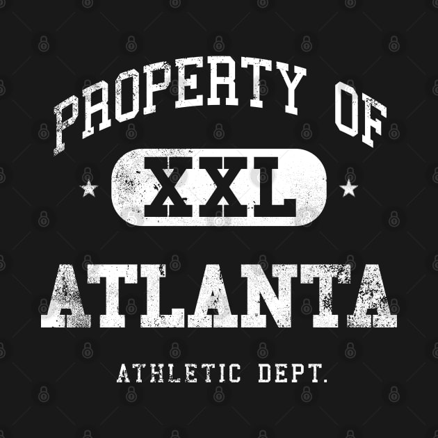 Atlanta Vintage Distressed College Property XXL by property_of_xxl